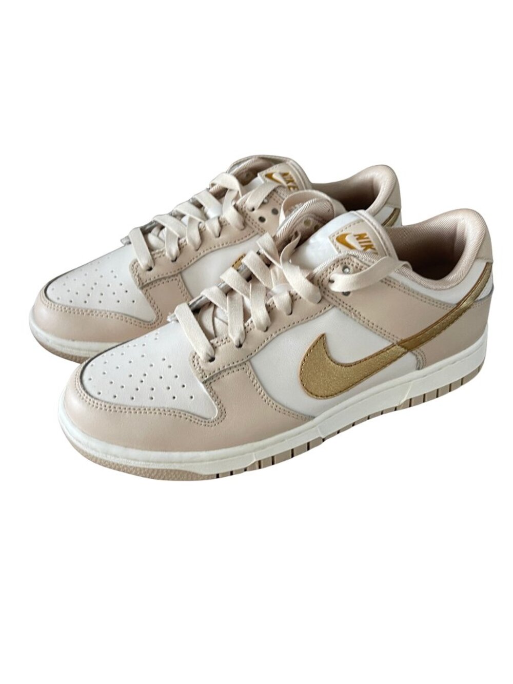 Nike Dunk Low 'Gold Swoosh', Women's 7.5